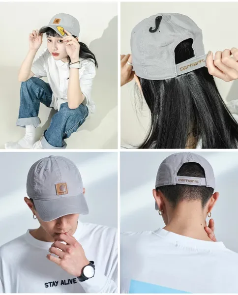 Carhartt WIP Logo Patch Baseball Cap Army Green - 15