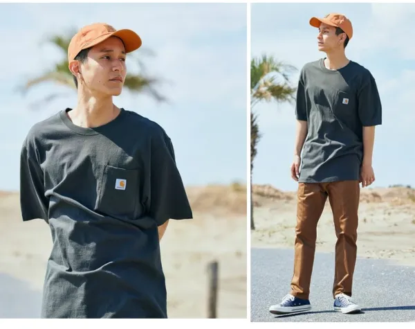 Carhartt WIP Logo Patch Baseball Cap Army Green - 19