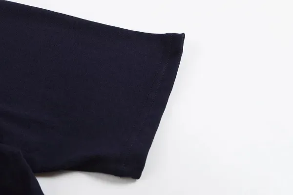 Ami Paris Collegiate Navy T-Shirt - 38