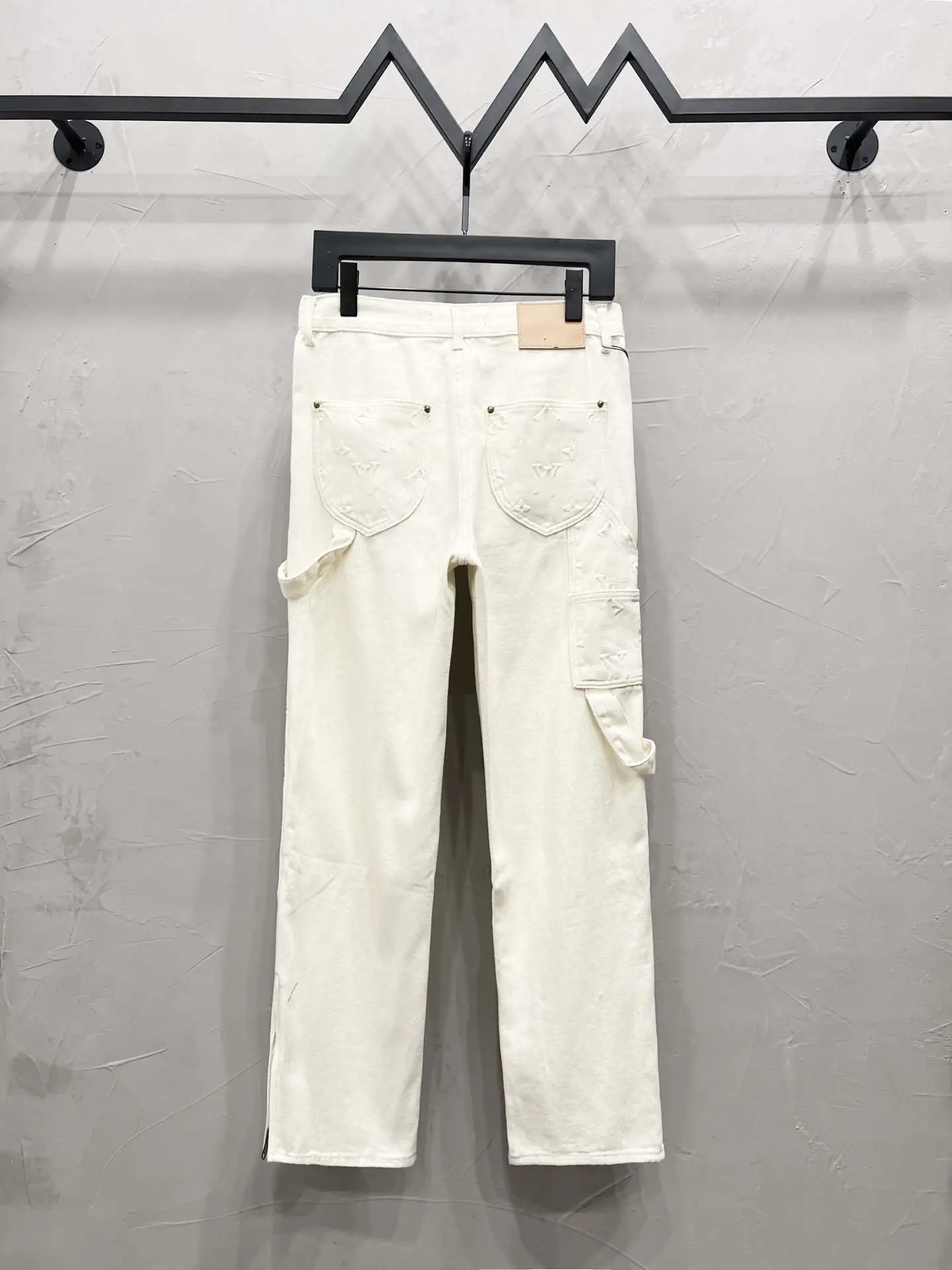 Balenciaga Pixelated Patchwork Jeans Blue Multicolor - 5