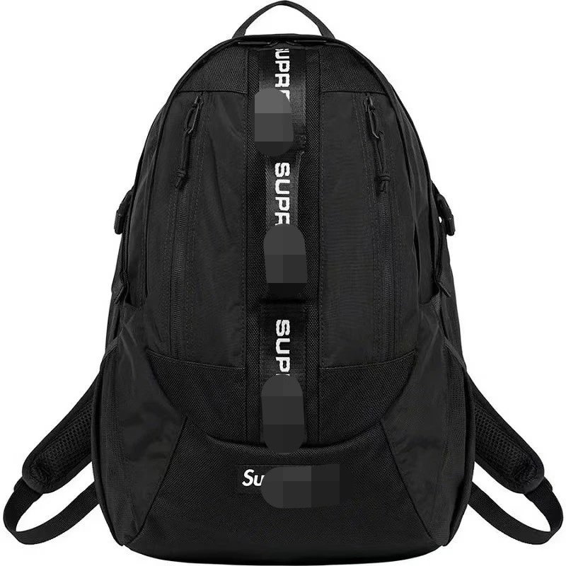 Supreme Tape Logo Backpack Black - 6