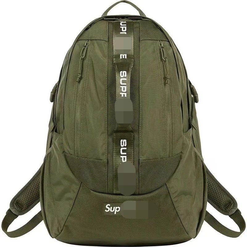 Supreme Tape Logo Backpack Black - 4