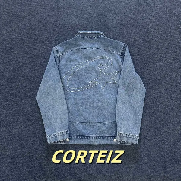 Corteiz Bold Jacket Army Green Zip-Up Jacket - 6