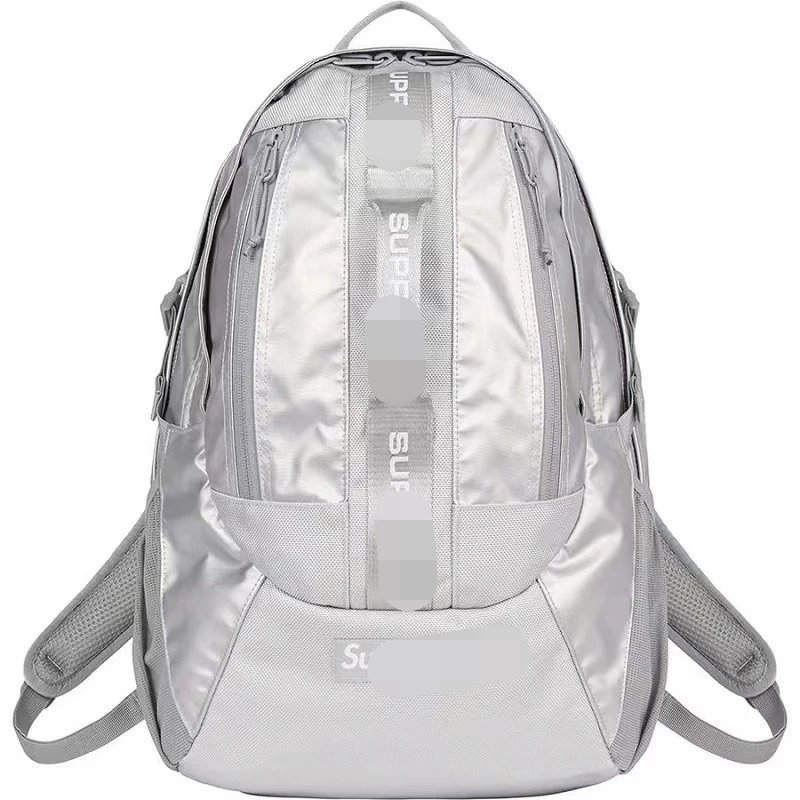 Supreme Tape Logo Backpack Black - 5