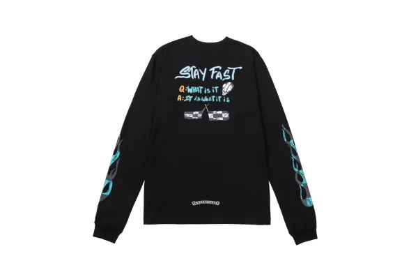 Sick Heart x Sadistic Lipstick Red Graphic Long-Sleeve Sweatshirt - 30
