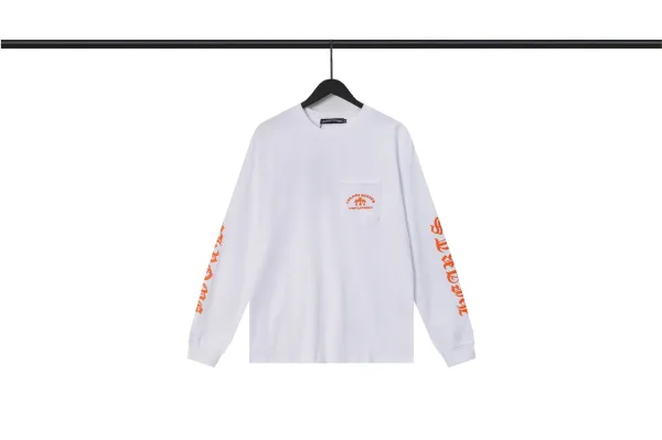 Sick Heart x Sadistic Lipstick Red Graphic Long-Sleeve Sweatshirt - 48