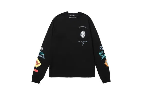 Sick Heart x Sadistic Lipstick Red Graphic Long-Sleeve Sweatshirt - 35