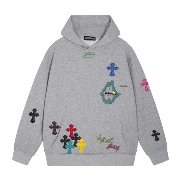 Chrome Hearts x Everythiings Supply The Demand Black Hoodie - 14