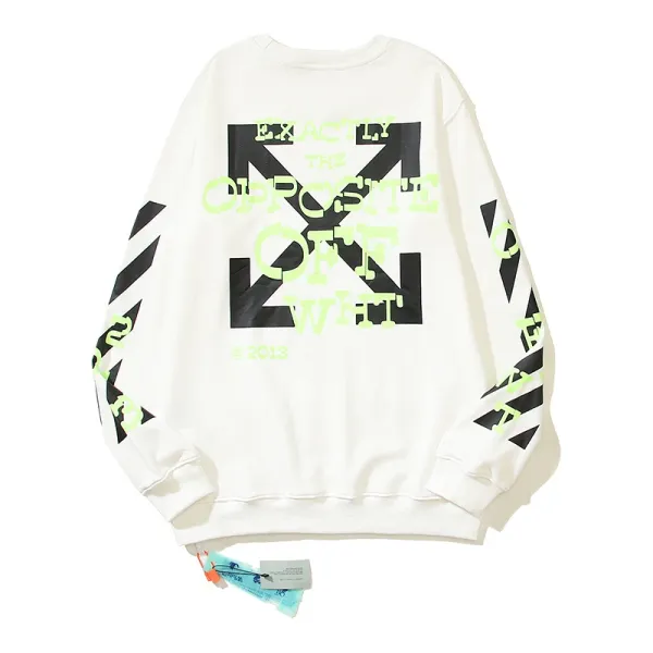 Off-White Mona Lisa Tape Red Sweatshirt - 21