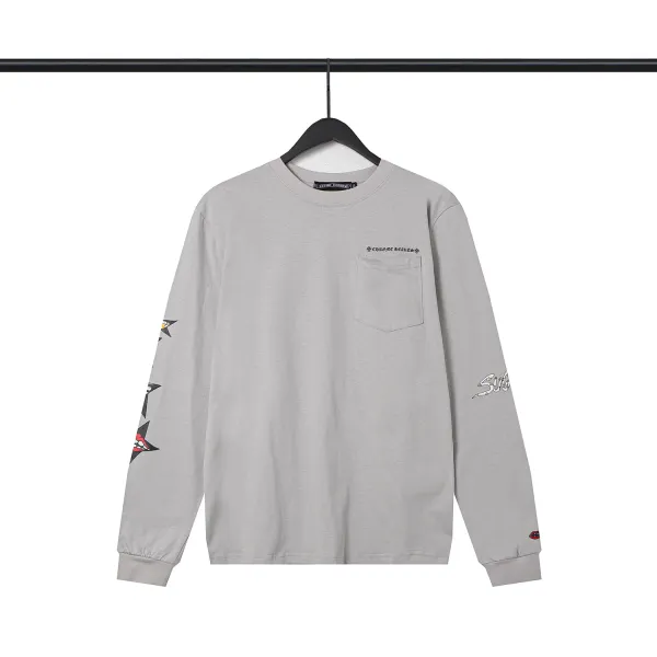 Sick Heart x Sadistic Lipstick Red Graphic Long-Sleeve Sweatshirt - 27
