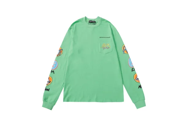 Sick Heart x Sadistic Lipstick Red Graphic Long-Sleeve Sweatshirt - 47