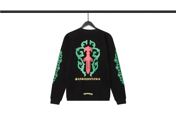 Sick Heart x Sadistic Lipstick Red Graphic Long-Sleeve Sweatshirt - 18