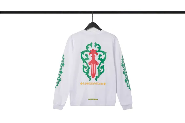 Sick Heart x Sadistic Lipstick Red Graphic Long-Sleeve Sweatshirt - 20