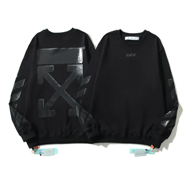 Off-White Mona Lisa Tape Red Sweatshirt - 11