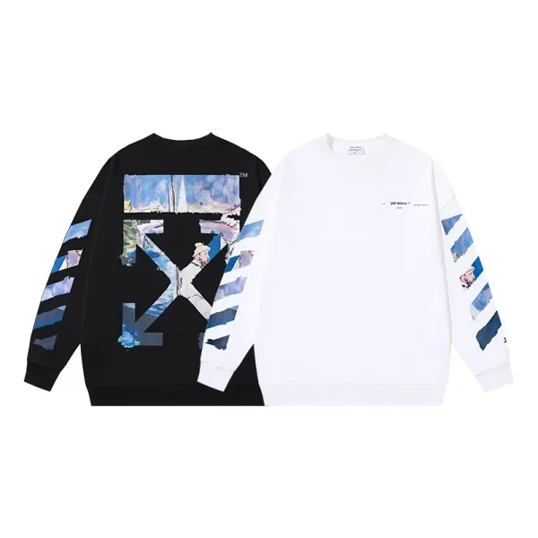Off-White™ x Caravaggio Print Black Hoodie - 17