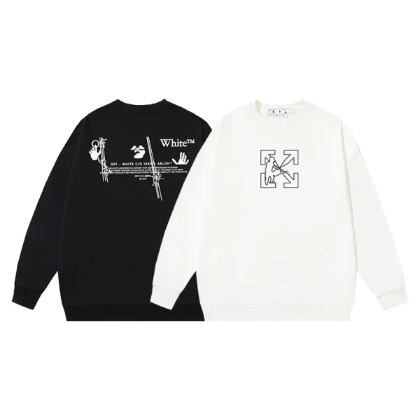 Off-White™ x Caravaggio Print Black Hoodie - 10