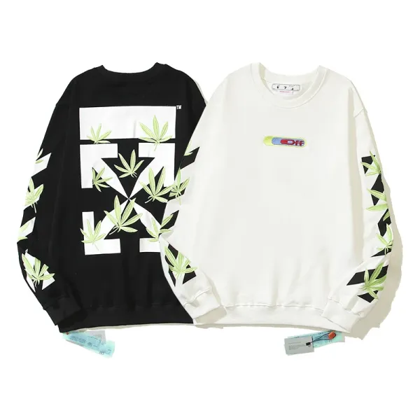 Off-White™ x Caravaggio Print Black Hoodie - 4