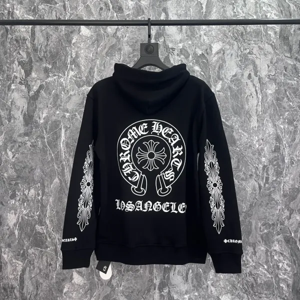 Chrome Hearts x Everythiings Supply The Demand Black Hoodie - 36