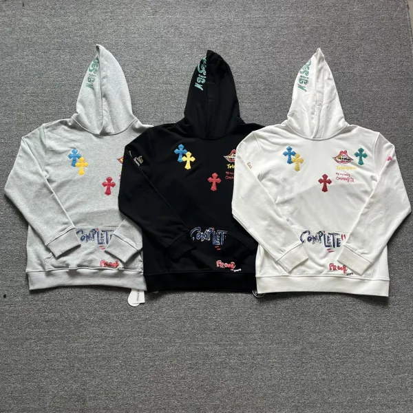 Chrome Hearts x Everythiings Supply The Demand Black Hoodie - 7