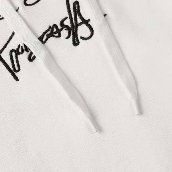Maison Margiela Tabi Number Print White Hoodie - 40