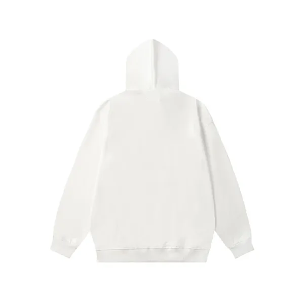 Maison Margiela Tabi Number Print White Hoodie - 12