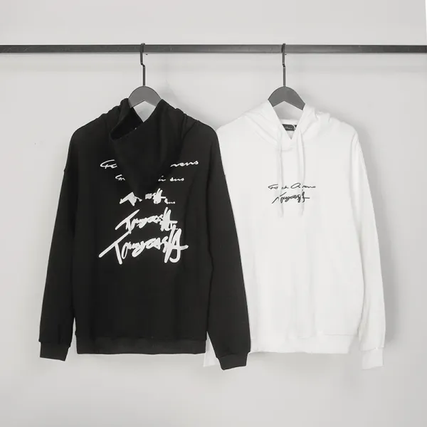 Maison Margiela Tabi Number Print White Hoodie - 45