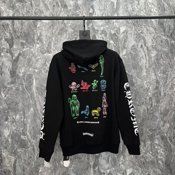 Chrome Hearts x Everythiings Supply The Demand Black Hoodie - 46