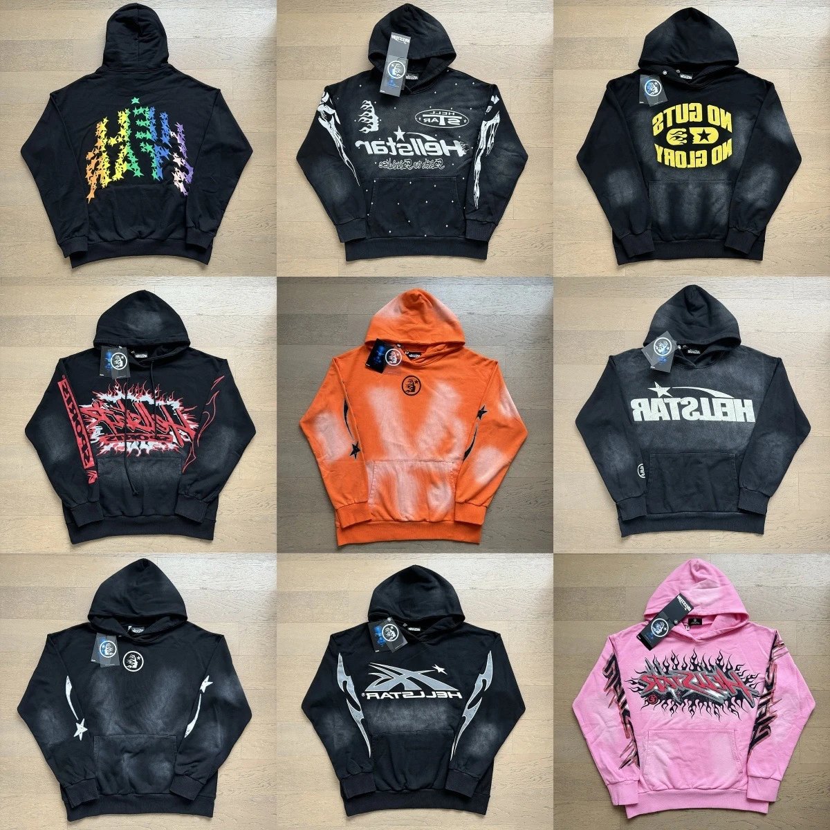Washed Distressed Hoodie