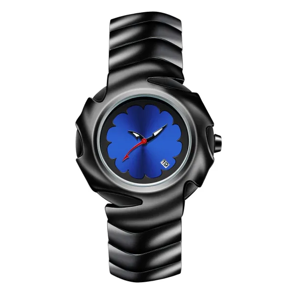 Jacob & Co. Epic X Chrono Blue Flower Quartz Watch - 1