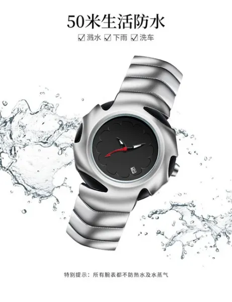 Oakley X-Metal Chrono Silver Quartz Watch - 7