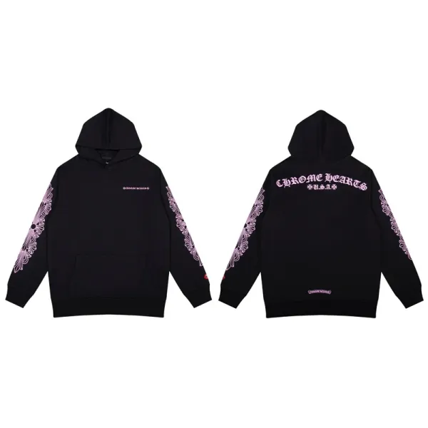 Chrome Hearts x Everythiings Supply The Demand Black Hoodie - 26