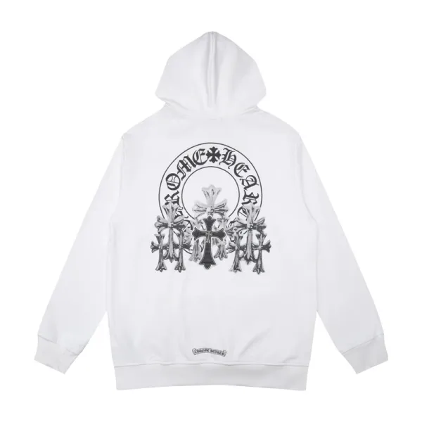 Chrome Hearts x Everythiings Supply The Demand Black Hoodie - 9
