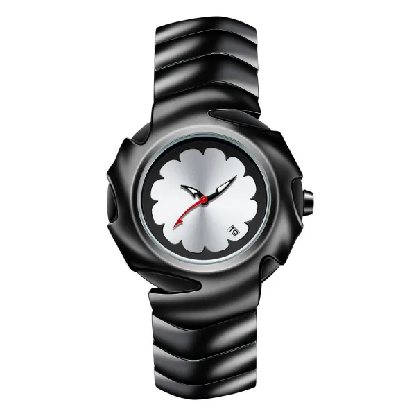 Jacob & Co. Flower Watch Black Ceramic Quartz Watch - 1