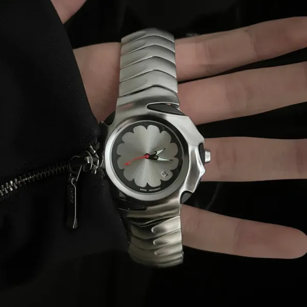Oakley X-Metal Chrono Silver Quartz Watch - 6