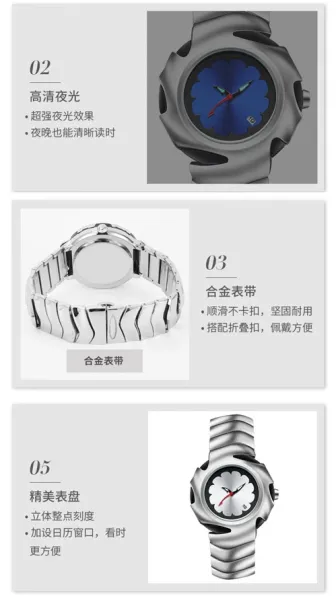 Oakley X-Metal Chrono Silver Quartz Watch - 11