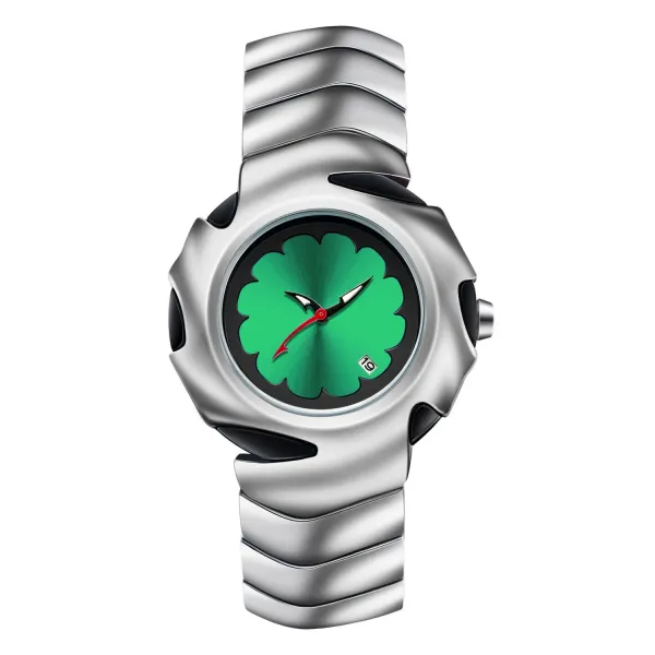 Oakley X-Squared Green Clover Quartz Watch - 1