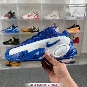 Nike Air More Uptempo '96 Blue White Sneakers - 1