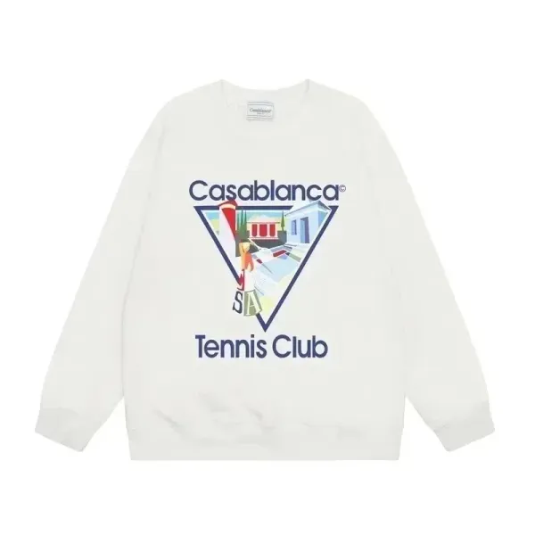 Casablanca Tennis Club Black Hoodie - 7