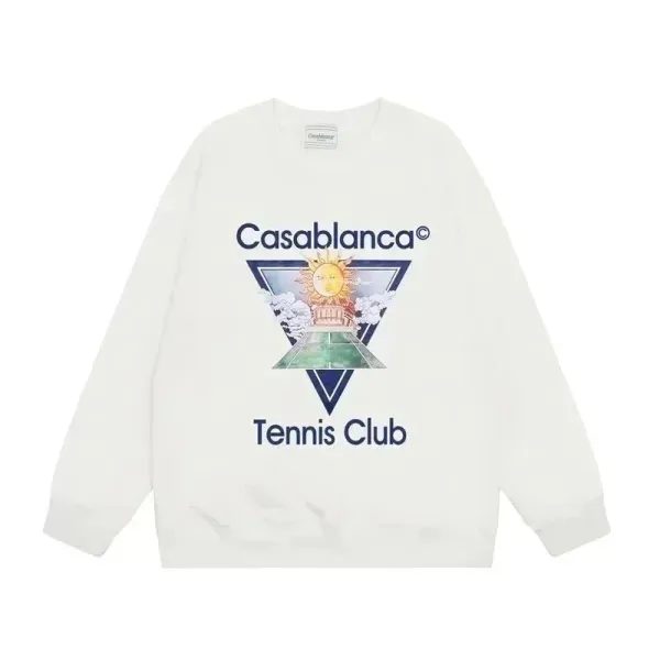 Casablanca Tennis Club Black Hoodie - 5