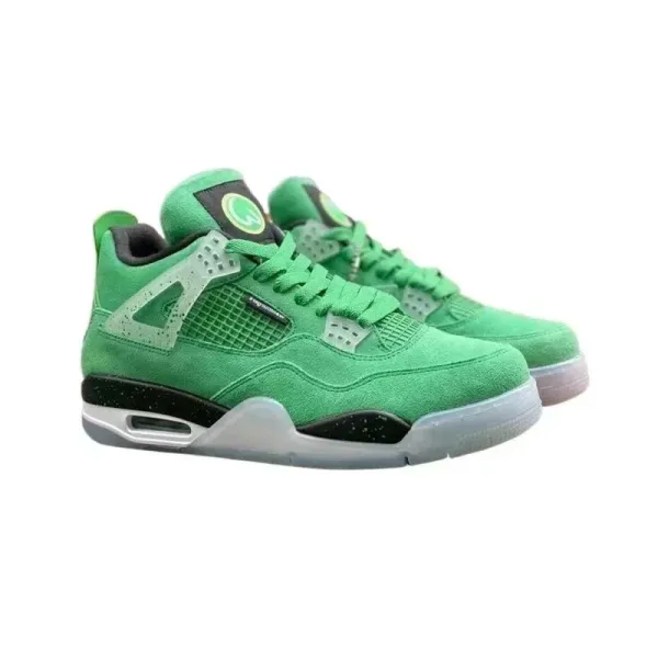 Air Jordan 4 Retro 'Green Glow' Sneakers - 1