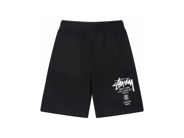 Stussy City Series Black Shorts - 1