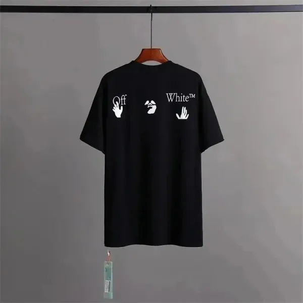Off-White™ Hand Sign Print Black T-Shirt - 1