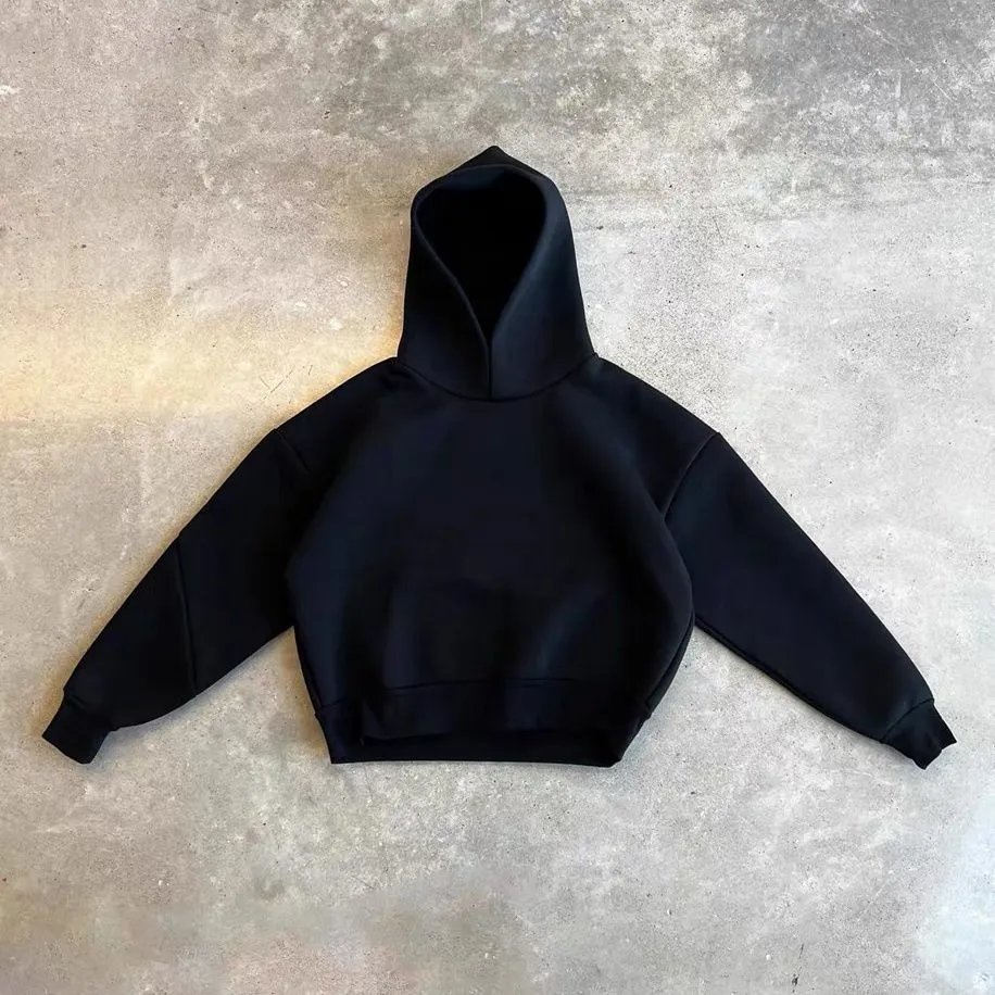 black hoodie