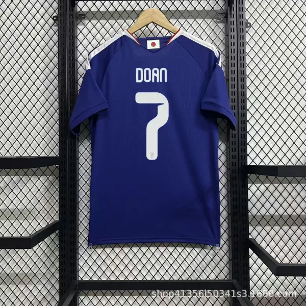 Japan Football Association Doan #7 Home Jersey Blue - 1