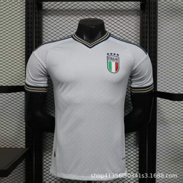 FIGC (Federazione Italiana Giuoco Calcio) FIGC Italy National Team Away Jersey White Jersey - 1