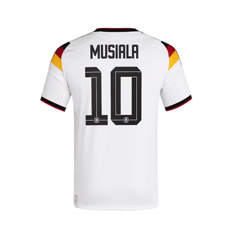 Design Argentina National Team 2024 Home Jersey Di Maria 11 Blue and White Striped Jersey - 16
