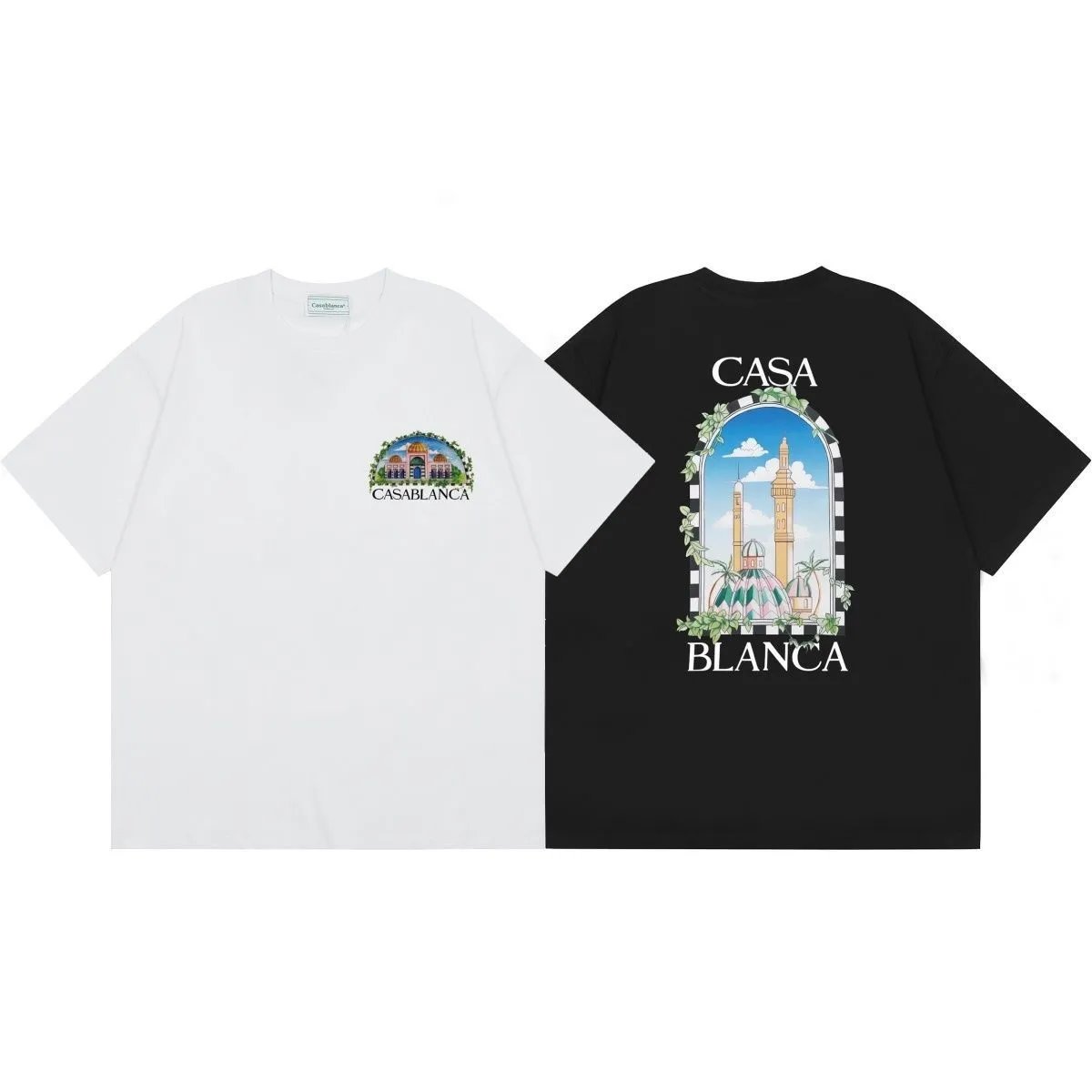 KB Printed Letter Short Sleeve T-Shirt
