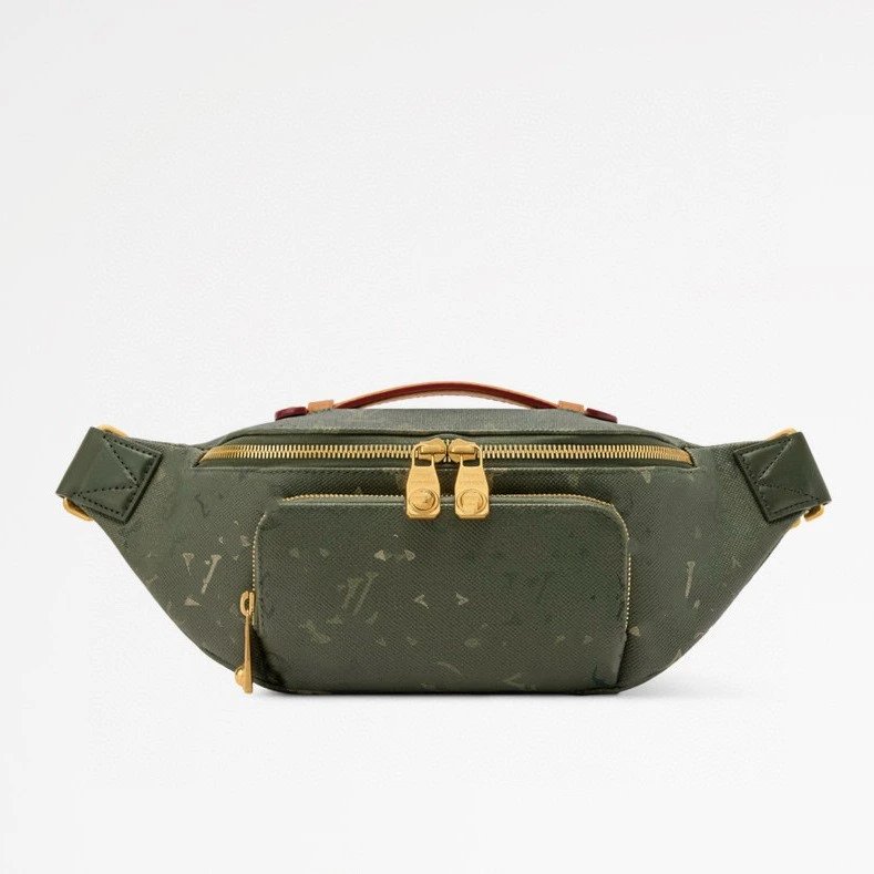 Louis Vuitton Monogram backpack with side pockets — Army Green Fanny Pack
