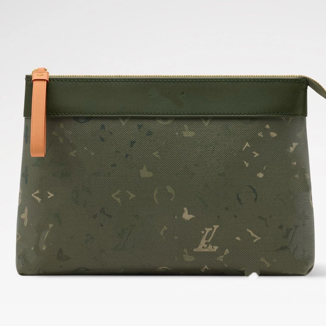 Louis Vuitton Monogram backpack with side pockets — Army Green Hand Bag