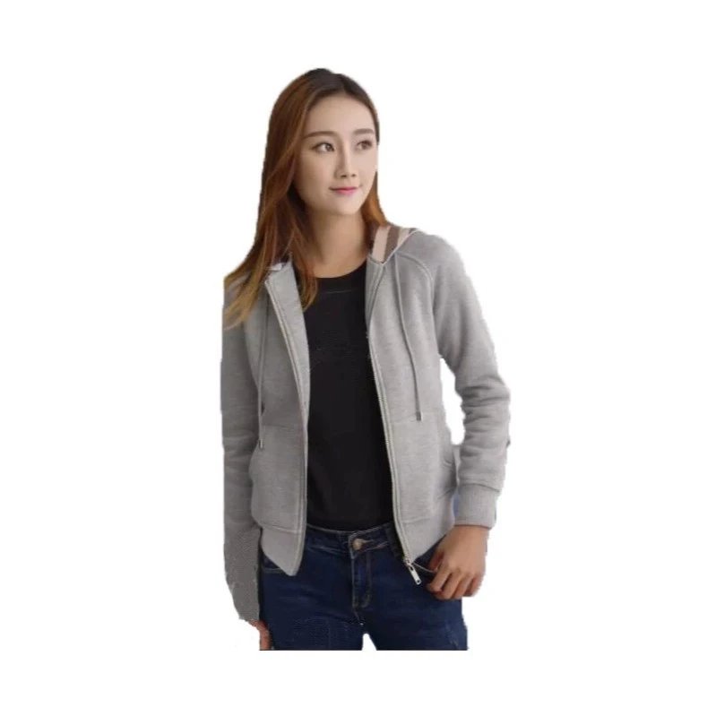 Burberry Zip-Up Hoodie with Vintage Check Lined Hood